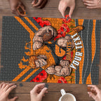 Personalised Greater Western Sydney Giants ANZAC Puzzle Military Remembrance Australian Football Mascot Camouflage