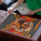 Personalised Greater Western Sydney Giants ANZAC Puzzle Military Remembrance Australian Football Mascot Camouflage