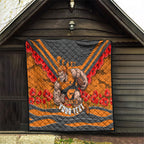 Personalised Greater Western Sydney Giants ANZAC Quilt Military Remembrance Australian Football Mascot Camouflage