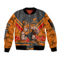 Personalised Greater Western Sydney Giants ANZAC Sleeve Zip Bomber Jacket Military Remembrance Australian Football Mascot Camouflage