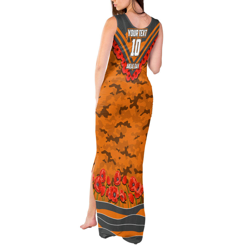 Personalised Greater Western Sydney Giants ANZAC Tank Maxi Dress Military Remembrance Australian Football Mascot Camouflage
