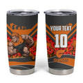 Personalised Greater Western Sydney Giants ANZAC Tumbler Cup Military Remembrance Australian Football Mascot Camouflage