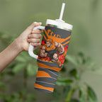 Personalised Greater Western Sydney Giants ANZAC Tumbler With Handle Military Remembrance Australian Football Mascot Camouflage