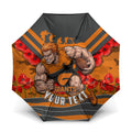 Personalised Greater Western Sydney Giants ANZAC Umbrella Military Remembrance Australian Football Mascot Camouflage