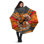 Personalised Greater Western Sydney Giants ANZAC Umbrella Military Remembrance Australian Football Mascot Camouflage