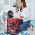Personalised Melbourne Demons ANZAC Laundry Basket Military Remembrance Australian Football Mascot Camouflage