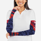 Personalised Melbourne Demons ANZAC Arm Sleeves Military Remembrance Australian Football Mascot Camouflage