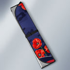 Personalised Melbourne Demons ANZAC Auto Sun Shade Military Remembrance Australian Football Mascot Camouflage