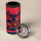 Personalised Melbourne Demons ANZAC 4 in 1 Can Cooler Tumbler Military Remembrance Australian Football Mascot Camouflage