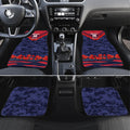 Personalised Melbourne Demons ANZAC Car Mats Military Remembrance Australian Football Mascot Camouflage