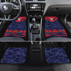 Personalised Melbourne Demons ANZAC Car Mats Military Remembrance Australian Football Mascot Camouflage