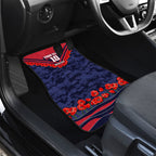 Personalised Melbourne Demons ANZAC Car Mats Military Remembrance Australian Football Mascot Camouflage