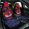 Personalised Melbourne Demons ANZAC Car Seat Cover Military Remembrance Australian Football Mascot Camouflage