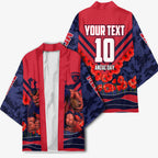 Personalised Melbourne Demons ANZAC Kimono Military Remembrance Australian Football Mascot Camouflage