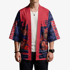 Personalised Melbourne Demons ANZAC Kimono Military Remembrance Australian Football Mascot Camouflage