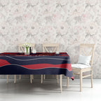 Personalised Melbourne Demons ANZAC Tablecloth Military Remembrance Australian Football Mascot Camouflage