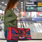 Personalised Melbourne Demons ANZAC Travel Bag Military Remembrance Australian Football Mascot Camouflage