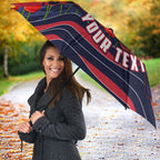 Personalised Melbourne Demons ANZAC Umbrella Military Remembrance Australian Football Mascot Camouflage