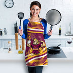 Brisbane Broncos Rugby Mascot Apron Fierce Athlete Graphic in Sports Style