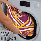 Brisbane Broncos Rugby Mascot Bathroom Set Fierce Athlete Graphic in Sports Style