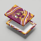Brisbane Broncos Rugby Mascot Canvas Wall Art Fierce Athlete Graphic in Sports Style