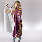 Brisbane Broncos Rugby Mascot Hooded Blanket Fierce Athlete Graphic in Sports Style