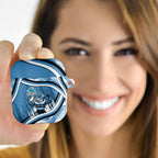 Cronulla Sharks Rugby Mascot AirPods Case Fierce Athlete Graphic in Sports Style