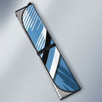 Cronulla Sharks Rugby Mascot Auto Sun Shade Fierce Athlete Graphic in Sports Style