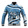 Cronulla Sharks Rugby Mascot Baseball Jacket Fierce Athlete Graphic in Sports Style