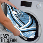 Cronulla Sharks Rugby Mascot Bathroom Set Fierce Athlete Graphic in Sports Style