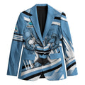 Cronulla Sharks Rugby Mascot Blazer Fierce Athlete Graphic in Sports Style