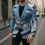 Cronulla Sharks Rugby Mascot Blazer Fierce Athlete Graphic in Sports Style