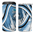 Cronulla Sharks Rugby Mascot 4 in 1 Can Cooler Tumbler Fierce Athlete Graphic in Sports Style