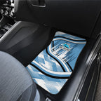 Cronulla Sharks Rugby Mascot Car Mats Fierce Athlete Graphic in Sports Style