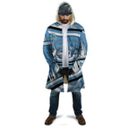 Cronulla Sharks Rugby Mascot Cloak Fierce Athlete Graphic in Sports Style