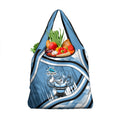 Cronulla Sharks Rugby Mascot Grocery Bag Fierce Athlete Graphic in Sports Style