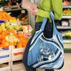 Cronulla Sharks Rugby Mascot Grocery Bag Fierce Athlete Graphic in Sports Style