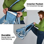 Cronulla Sharks Rugby Mascot Grocery Bag Fierce Athlete Graphic in Sports Style