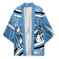 Cronulla Sharks Rugby Mascot Kimono Fierce Athlete Graphic in Sports Style