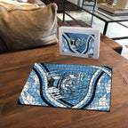 Cronulla Sharks Rugby Mascot Puzzle Fierce Athlete Graphic in Sports Style
