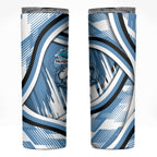 Cronulla Sharks Rugby Mascot Skinny Tumbler Fierce Athlete Graphic in Sports Style