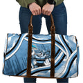 Cronulla Sharks Rugby Mascot Travel Bag Fierce Athlete Graphic in Sports Style