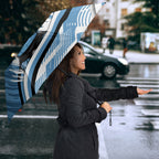 Cronulla Sharks Rugby Mascot Umbrella Fierce Athlete Graphic in Sports Style