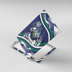 New Zealand Warriors Rugby Mascot Canvas Wall Art Fierce Athlete Graphic in Sports Style