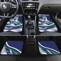 New Zealand Warriors Rugby Mascot Car Mats Fierce Athlete Graphic in Sports Style