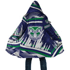 New Zealand Warriors Rugby Mascot Cloak Fierce Athlete Graphic in Sports Style