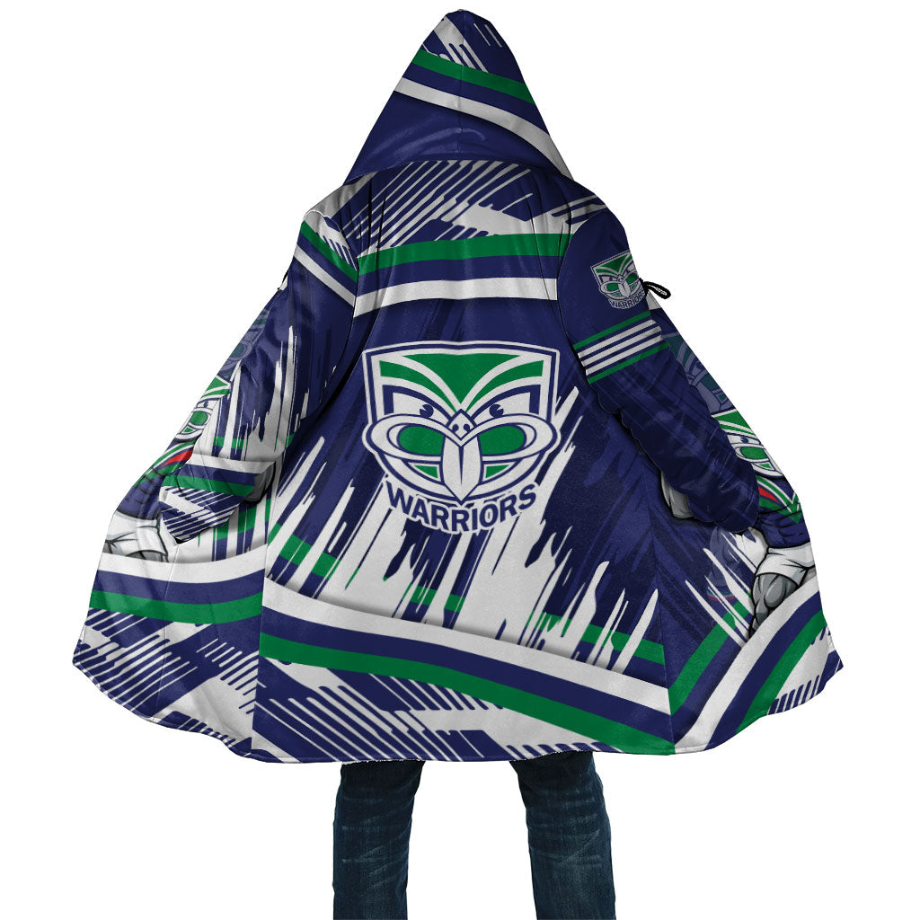 New Zealand Warriors Rugby Mascot Cloak Fierce Athlete Graphic in Sports Style