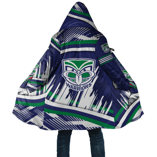 New Zealand Warriors Rugby Mascot Cloak Fierce Athlete Graphic in Sports Style