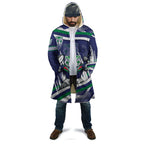 New Zealand Warriors Rugby Mascot Cloak Fierce Athlete Graphic in Sports Style