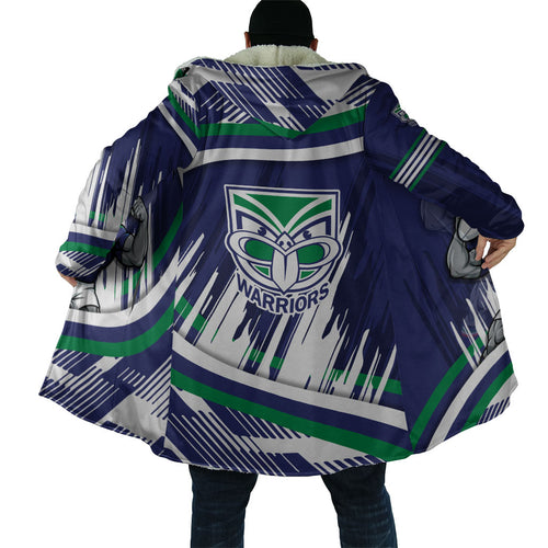 New Zealand Warriors Rugby Mascot Cloak Fierce Athlete Graphic in Sports Style
